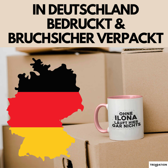 Ilona Tasse Ohne Ilona Laeuft Hier Gar Nichts Geschenk
