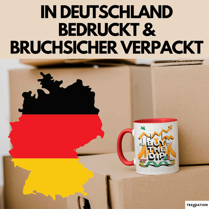 Börsen Analyst Tasse Geschenk Lustige Geschenkidee Spruch Für Markt Denker Rot Trendation