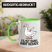 Dank Meme Tasse Ganz Gans Besitzer Wortspiel Es Ist Gans Hart Gerade Geschenkidee Depressionen Grün Trendation