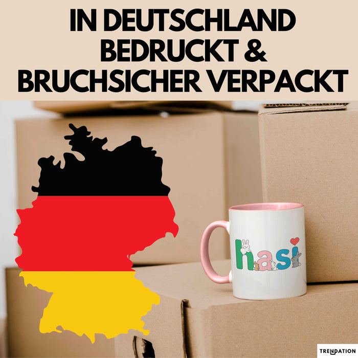 Kaninchen Hase Tierliebhaber Tasse Geschenk Lustige Geschenkidee Spruch Hasi Trendation