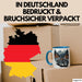 Motorradfahrer Tasse Geschenkidee für Biker Lustiger Spruch Blau Trendation
