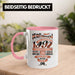 TRENDATION 30. Geburtstag Tasse Frau Mann Geschenk 30er Geschenkidee 30 Mutter Vater Rosa Trendation