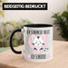 Ich Schnarche Nicht Ich Schnurre Tasse Geschenk Frauen Katzenliebhaber Geschenkidee Schwarz Trendation