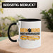 TRENDATION Tasse Hundeliebhaber Hundemama Hundepapa Hund Spruch Kaffeetasse Geschenk Schwarz Trendation