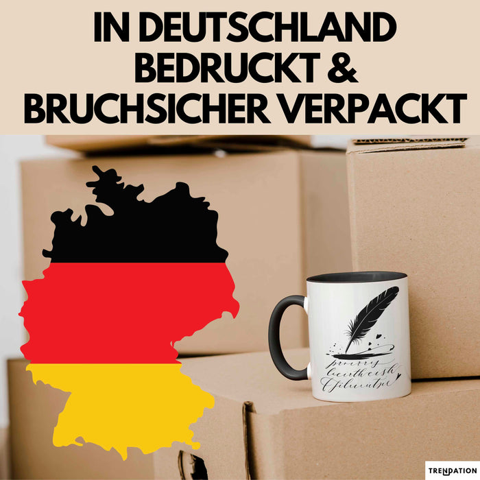 Dichter Tasse Geschenkidee für Reim und Versliebhaber Trendation
