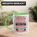 Lustige Schießen-Tasse für Sportschützen Geschenk Ich Bin Sportschütze Präzision Grün Trendation