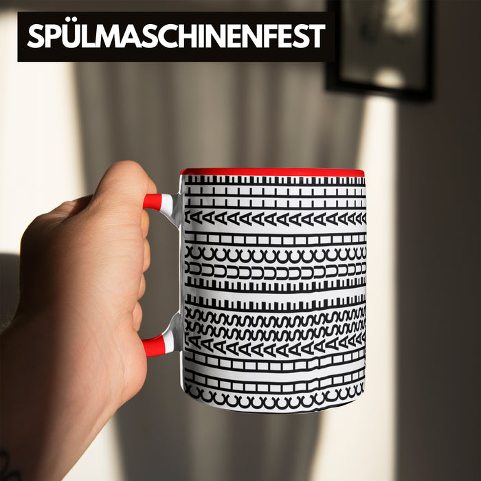 Ich Hasse Euch Alle Tasse Lustiges Geschenk Allover-Print Quer Lesen Trendation