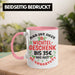 Wichtelgeschenk für 35 Euro Tasse Wichteln für Frauen Kollegen Wichtel-Tasse Schrott-Wichteln Schrottwichteln Rosa Trendation