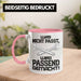 Trendation - Handwerker Tasse mit Spruch Geschenke für Handwerk Kaffeebecher KFZ Mechaniker Mechatroniker Rosa Trendation