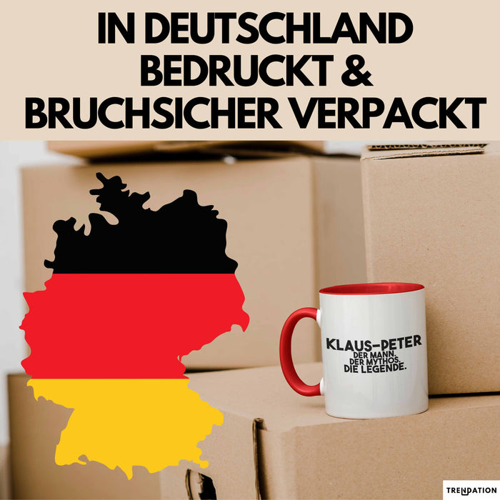 Klaus-Peter Tasse Klaus-Peter – Der Mann. Der Mythos. Die Legende. Geschenk