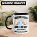 Trendation - 60. Geburtstag Tasse Frau Männer Geschenk 60er Geschenkidee 60 Mutter Vater Mann Frauen Lustig Geschenke Deko Schwarz Trendation