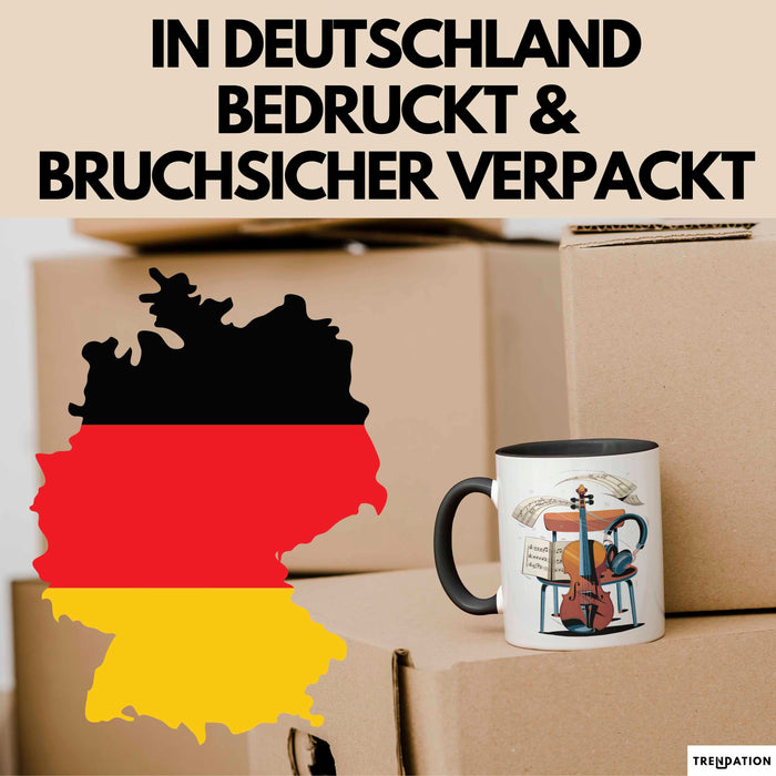 Musikstudent Tasse Geschenk Lustige Geschenkidee Spruch Für Übungs Krieger Trendation