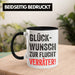 Trendation - Jobwechsel Tasse Geschenk Kollegin Kollege Lustig Abschiedsgeschenk Sprüche Glückwunsch Zur Flucht Trendation