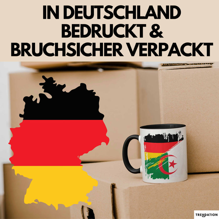 Pakistan Deutschland Flagge Halb Deutscher Halb Pakistaner Fußball Germany 2025 Europa Pakistan Schwarz Trendation