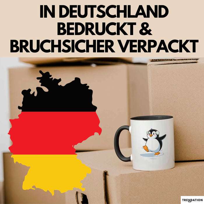 Pinguin Liebhaber Tasse Geschenk Lustige Geschenkidee Spruch Für Kälte Fans Trendation