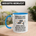Trendation - Handwerker Tasse mit Spruch Geschenke für Handwerk Kaffeebecher KFZ Mechaniker Mechatroniker Blau Trendation