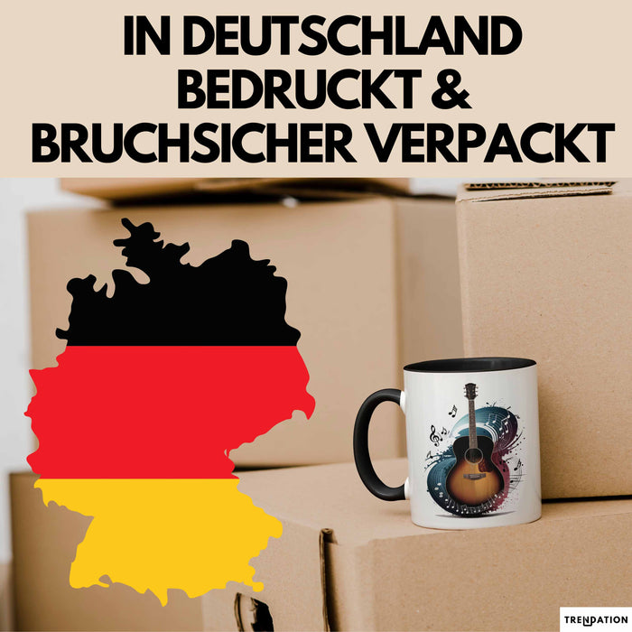 Gitarrist Tasse Geschenkidee für Gitarrenmusiker Trendation