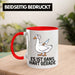 Dank Meme Tasse Ganz Gans Besitzer Wortspiel Es Ist Gans Hart Gerade Geschenkidee Depressionen Rot Trendation