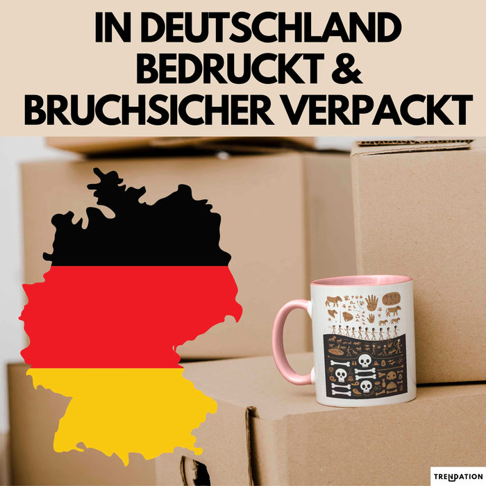 Anthropologe Tasse Geschenk Lustige Geschenkidee Spruch Für Kultur Entdecker Rosa Trendation