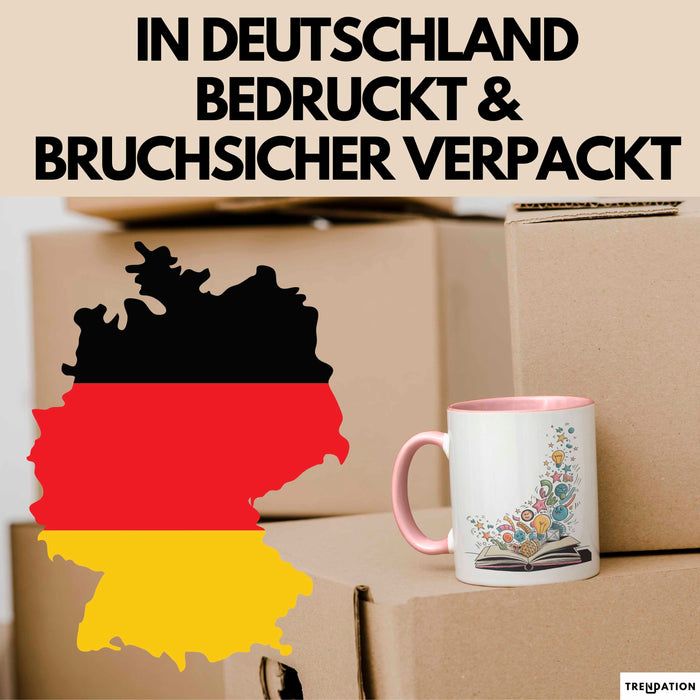Illustrator Tasse Geschenkidee für Zeichenkünstler Rosa Trendation