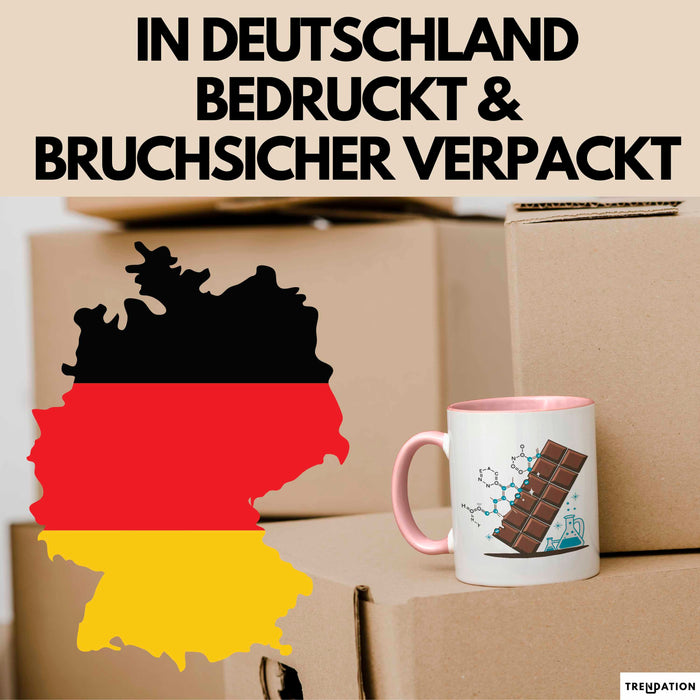 Lebensmittelwissenschaftler Tasse Geschenkidee Rosa Trendation