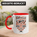 TRENDATION 30. Geburtstag Tasse Frau Mann Geschenk 30er Geschenkidee 30 Mutter Vater Rot Trendation