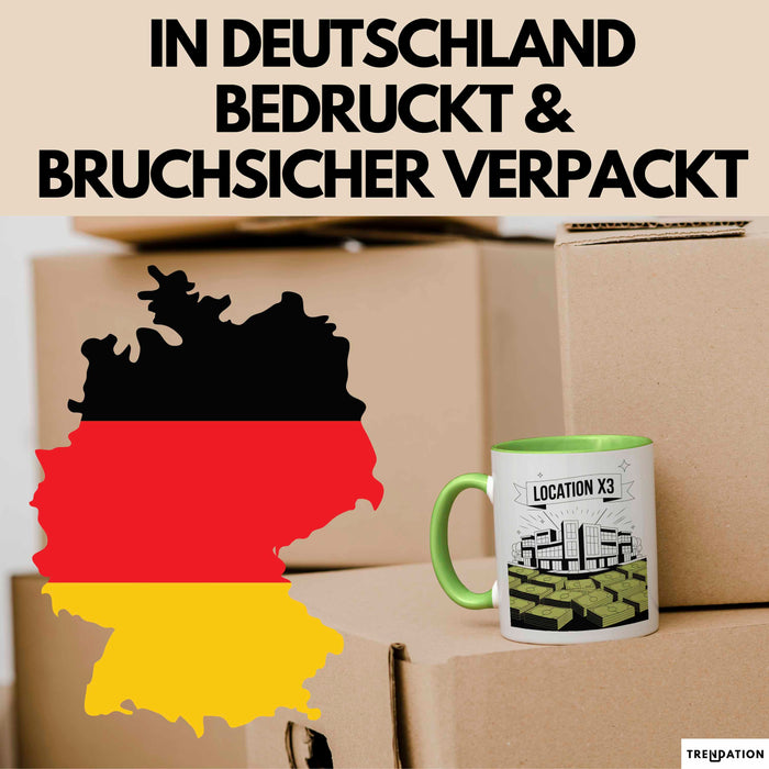 Immobilien Investor Tasse Geschenk Lustige Geschenkidee Spruch Für Immobilien Profis Grün Trendation