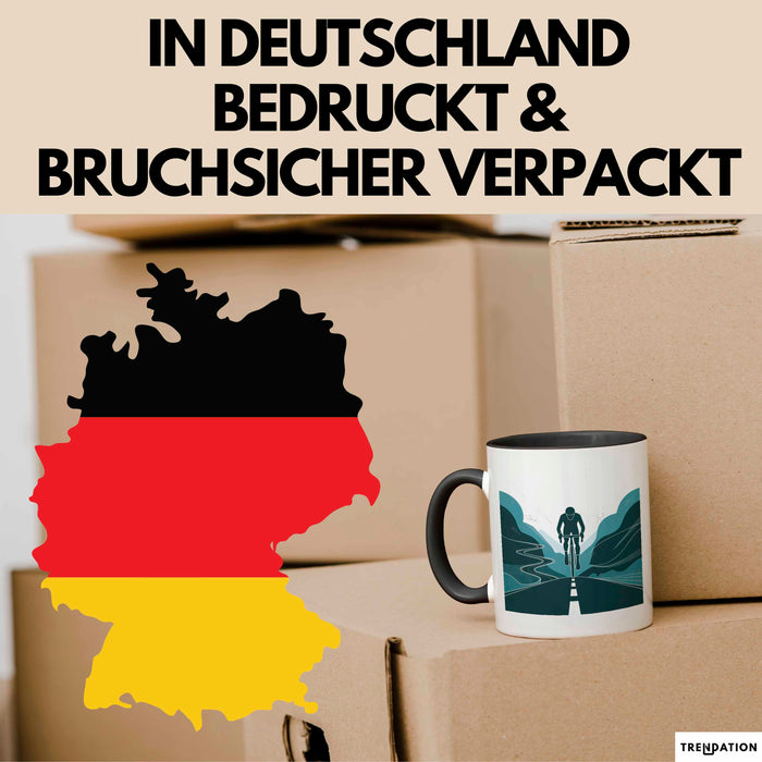 Radfahrer Tasse Geschenk Lustige Geschenkidee Spruch Für Straßen Fahrer Trendation