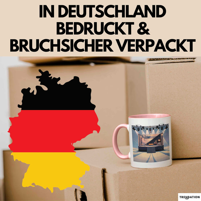 Bühnenbildner Tasse Geschenk Lustige Geschenkidee Spruch Für Bühnen Kreative Rosa Trendation
