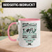 TRENDATION 40. Geburtstag Tasse Frau Mann Geschenk 40er Geschenkidee 40 Mutter Vater Rosa Trendation