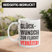 Trendation - Jobwechsel Tasse Geschenk Kollegin Kollege Lustig Abschiedsgeschenk Sprüche Glückwunsch Zur Flucht Trendation
