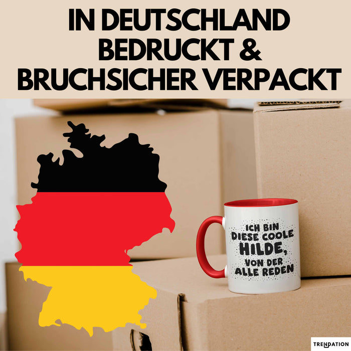 Hilde Tasse Ich Bin Diese Coole Hilde, Von Der Alle Reden Geschenk