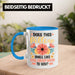 Does This Pillow Smell Like For You Tasse Geschenk Lustiger Spruch Geschenkidee Blau Trendation