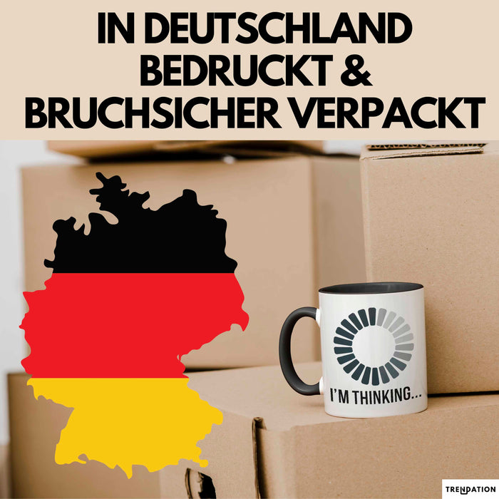 Gamer Gaming Liebhaber Tasse Geschenk Lustige Geschenkidee Spruch Ich Denke Nach Trendation