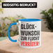 Trendation - Jobwechsel Tasse Geschenk Kollegin Kollege Lustig Abschiedsgeschenk Sprüche Glückwunsch Zur Flucht Trendation