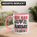 Anime Tasse Geschenk Anime-Liebhaber Geschenkidee Ich Mag Anime Und Vielleicht 3 Leute Rot Trendation