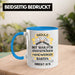 Trendation - Handwerker Tasse mit Spruch Geschenke für Handwerk Kaffeebecher KFZ Mechaniker Mechatroniker Blau Trendation