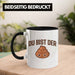 Trendation - Du Bist Der Shit Lustige Tasse mit Spruch Geschenk Kollege Kollegin Bester Freund Freundin Sarkastischer Spruch Trendation