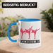 Kickboxing Tasse Geschenk Kampfsportler Geschenkidee Geburtstag Weihnachten Blau Trendation