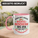 Wichtelgeschenk für 25 Euro Tasse Wichteln für Frauen Kollegen Wichtel-Tasse Schrottwichteln Rosa Trendation