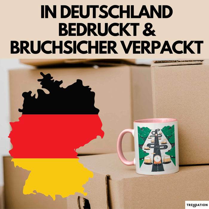 Logistik Manager Tasse Geschenk Lustige Geschenkidee Spruch Für Operations Planer Rosa Trendation