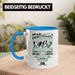 TRENDATION 40. Geburtstag Tasse Frau Mann Geschenk 40er Geschenkidee 40 Mutter Vater Blau Trendation