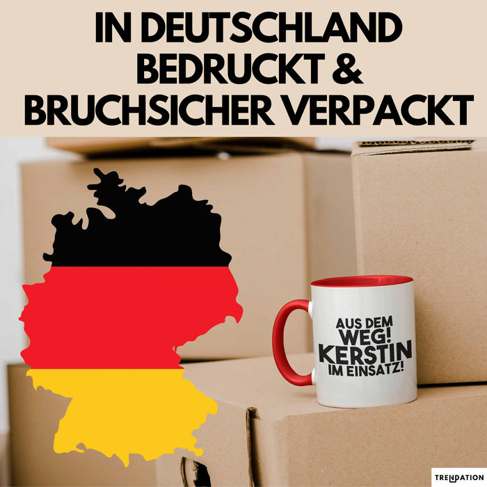 Kerstin Tasse Aus Dem Weg! Kerstin Im Einsatz! Geschenk