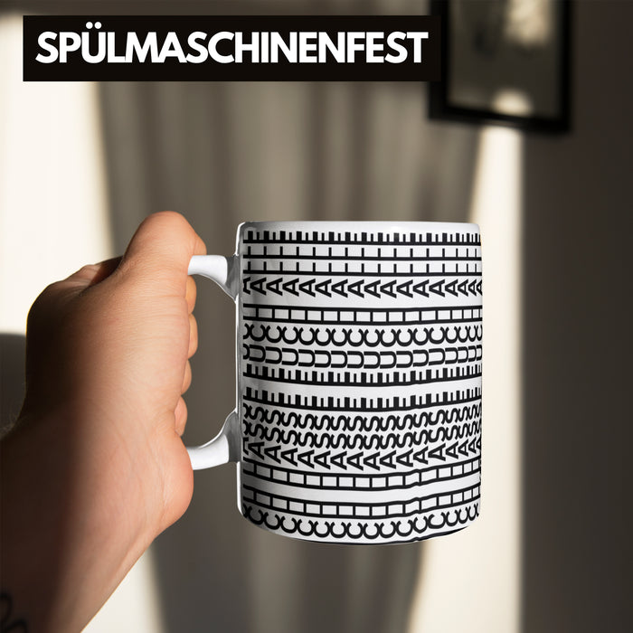 Ich Hasse Euch Alle Tasse Lustiges Geschenk Allover-Print Quer Lesen Trendation
