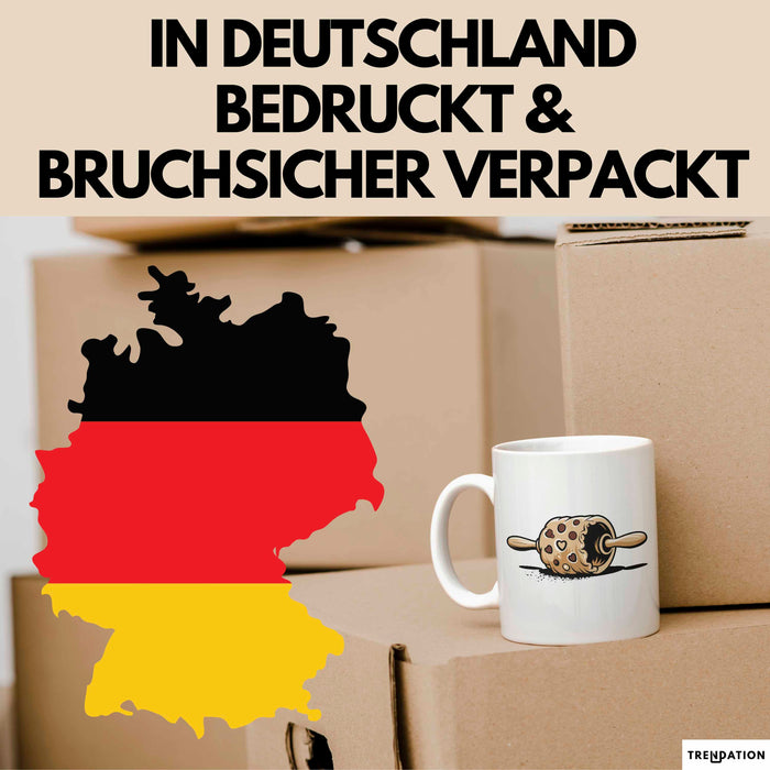 Backliebhaber Tasse Geschenkidee für Ofen Fanatiker Weiß Trendation