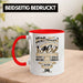 TRENDATION 60. Geburtstag Tasse Frau Mann Geschenk 60er Geschenkidee 60 Mutter Vater Rot Trendation