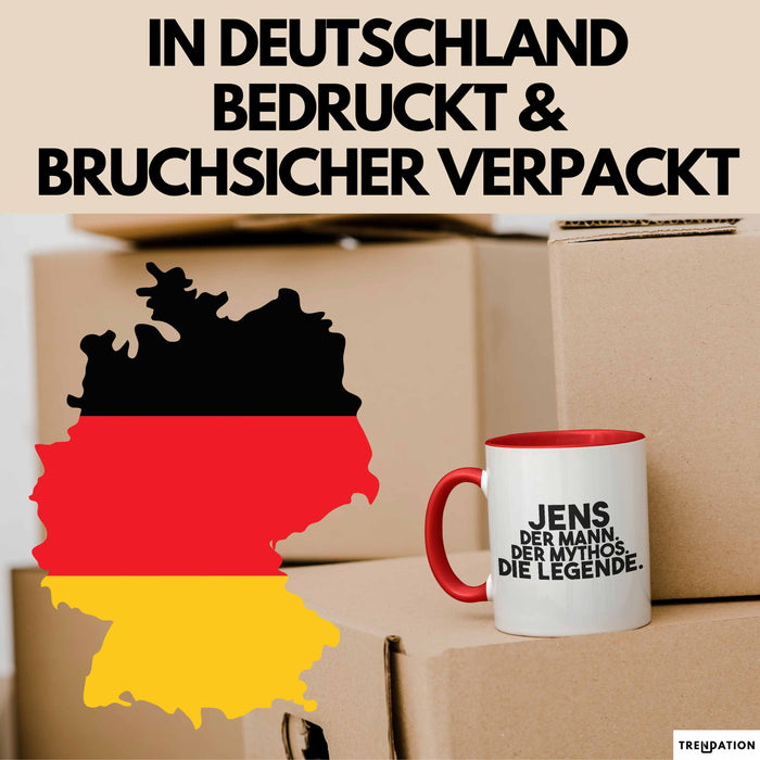 Jens Tasse Jens – Der Mann. Der Mythos. Die Legende. Geschenk