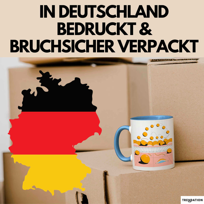 Animator Tasse Geschenk Lustige Geschenkidee Spruch Für Bewegungs Macher Blau Trendation
