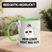 Dank Meme Tasse Katzen Besitzer Wortspiel Ja Mein Leben Sieht Mau Aus Traurige Katze Geschenkidee Grün Trendation