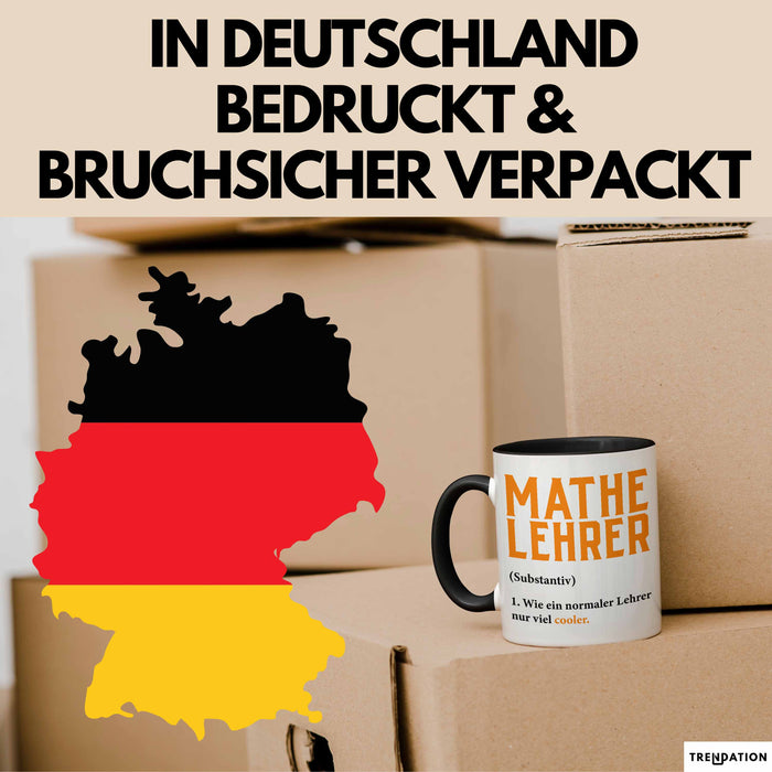 Mathematiklehrer Unterricht Tasse Geschenk Lustige Geschenkidee Spruch Mathe Lehrer Trendation